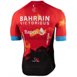 Cyklistický Dres s Krátkým Rukávem 2021 Team Bahrain Victorious M001