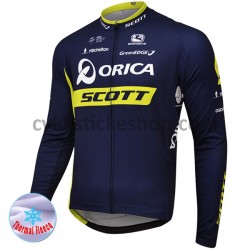 Thermo Cyklistický Dres 2017 Orica-Scott M001