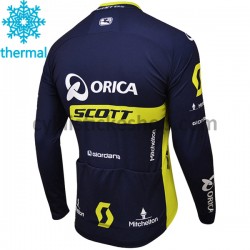 Thermo Cyklistický Dres 2017 Orica-Scott M001