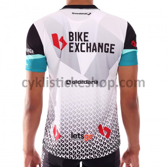 Cyklistický Dres s Krátkým Rukávem 2021 Team BikeExchange M001