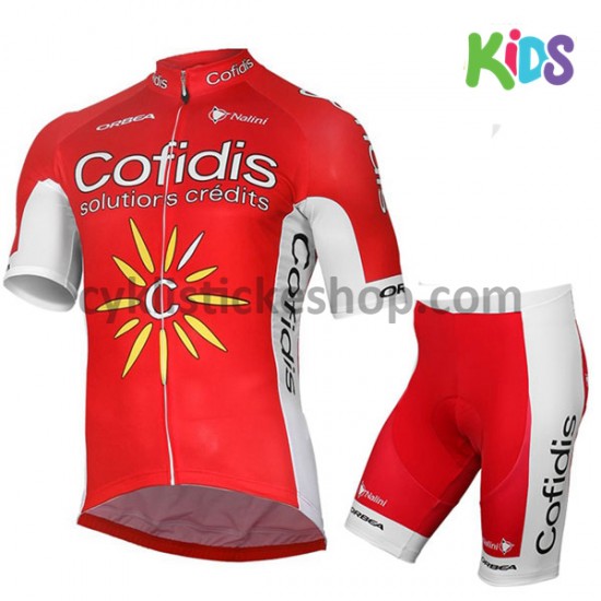 Cyklistický Komplet 2017 Cofidis Pro Team Dětský M001