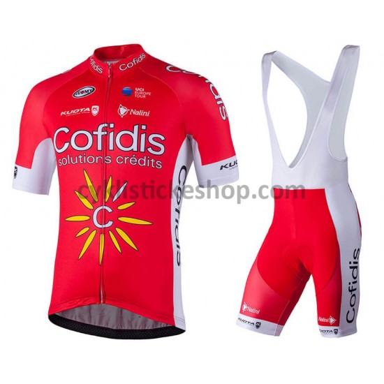 Cyklistický BIB Komplet 2018 Cofidis Pro Team M001