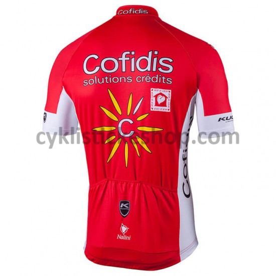 Cyklistický Dres s Krátkým Rukávem 2018 Cofidis Pro Team M001