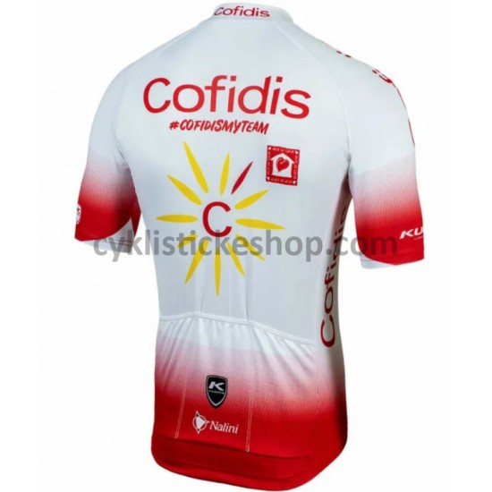Cyklistický Dres s Krátkým Rukávem 2019 Cofidis Pro Team M001