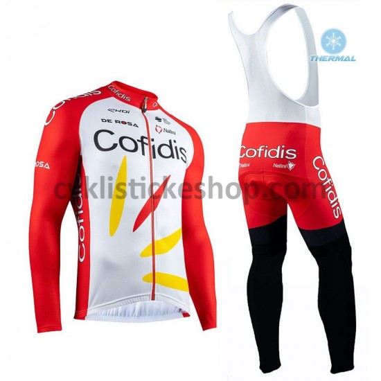 Cyklistický Bib Thermo Set 2020 Cofidis Pro Team M001