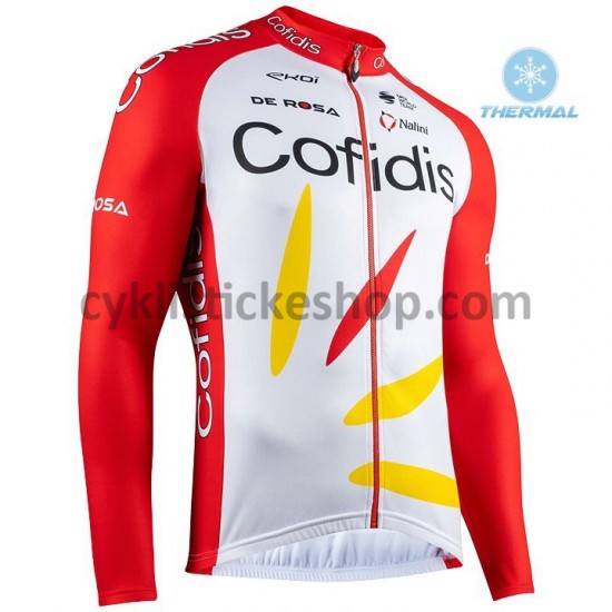 Cyklistický Bib Thermo Set 2020 Cofidis Pro Team M001