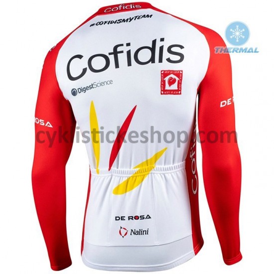Cyklistický Bib Thermo Set 2020 Cofidis Pro Team M001