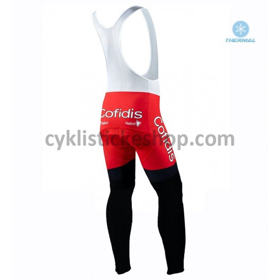 Cyklistický Bib Thermo Set 2020 Cofidis Pro Team M001