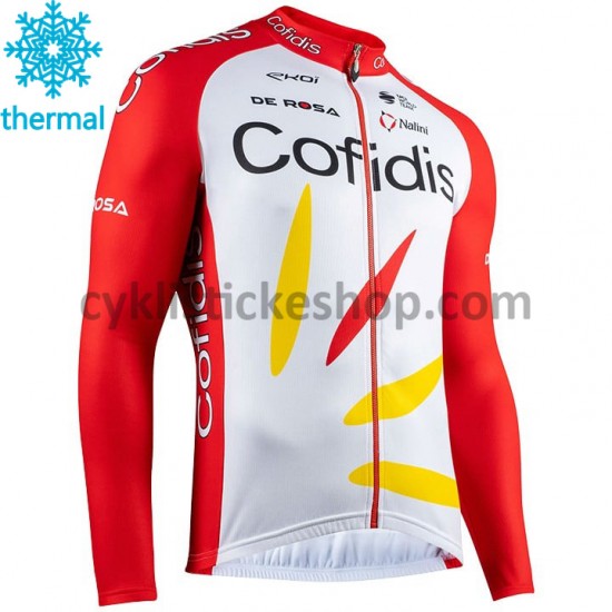 Thermo Cyklistický Dres 2020 Cofidis Pro Team M001