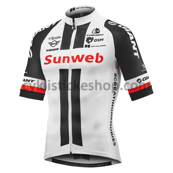 Cyklistický Dres s Krátkým Rukávem 2018 Team Sunweb M001