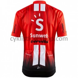 Cyklistický Dres s Krátkým Rukávem 2019 Team Sunweb M001