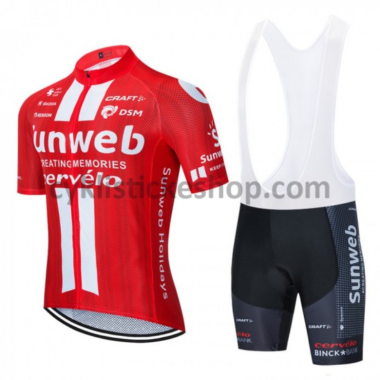 Cyklistický BIB Komplet 2020 Team Sunweb M001