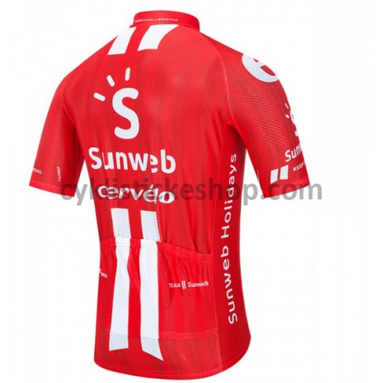 Cyklistický Dres s Krátkým Rukávem 2020 Team Sunweb M001