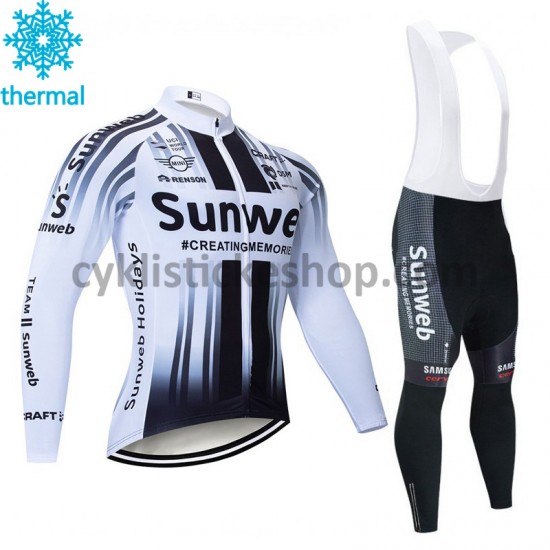 Cyklistický Bib Thermo Set 2020 Team Sunweb M002