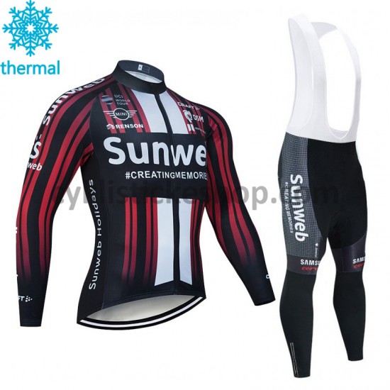 Cyklistický Bib Thermo Set 2020 Team Sunweb M003