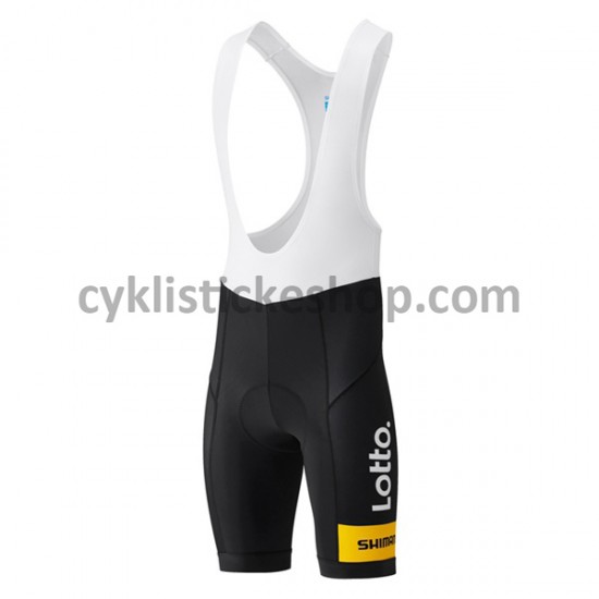 Cyklistické Kraťasy Bib 2018 LottoNL Jumbo M001