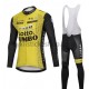 Cyklistický Bib Set 2018 LottoNL-Jumbo M001