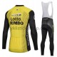 Cyklistický Bib Set 2018 LottoNL-Jumbo M001