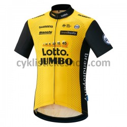 Cyklistický Dres s Krátkým Rukávem 2018 LottoNL-Jumbo M001