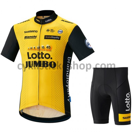 Cyklistický Komplet 2018 LottoNL-Jumbo M001