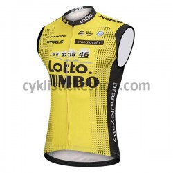 Cyklistický Dres bez Rukávů 2018 LottoNL-Jumbo M001
