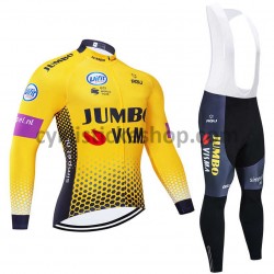 Cyklistický Bib Set 2019 Team Jumbo–Visma M001