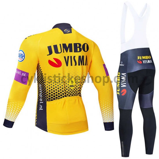Cyklistický Bib Set 2019 Team Jumbo–Visma M001