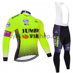 Cyklistický Bib Set 2019 Team Jumbo–Visma M002