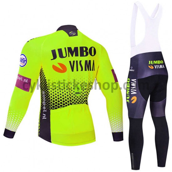 Cyklistický Bib Set 2019 Team Jumbo–Visma M002