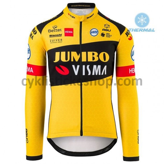 Cyklistický Bib Thermo Set 2020 Team Jumbo–Visma M001