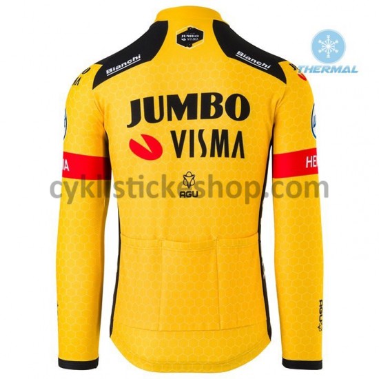 Cyklistický Bib Thermo Set 2020 Team Jumbo–Visma M001