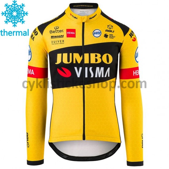 Thermo Cyklistický Dres 2020 Team Jumbo–Visma M001