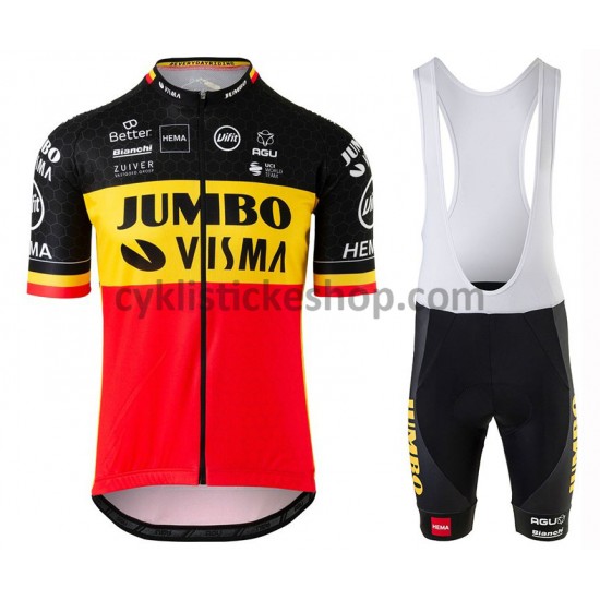 Cyklistický BIB Komplet 2020 Team Jumbo–Visma M002