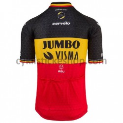 Cyklistický Dres s Krátkým Rukávem 2021 Team Jumbo-Visma M001