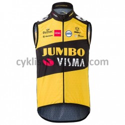 Cyklistický Dres bez Rukávů 2021 Team Jumbo-Visma M001