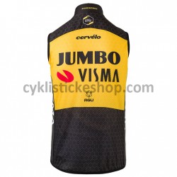 Cyklistický Dres bez Rukávů 2021 Team Jumbo-Visma M001