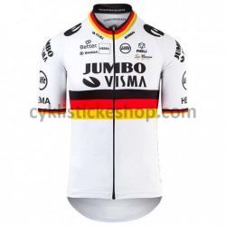 Cyklistický Dres s Krátkým Rukávem 2021 Team Jumbo-Visma M003