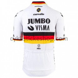 Cyklistický Dres s Krátkým Rukávem 2021 Team Jumbo-Visma M003