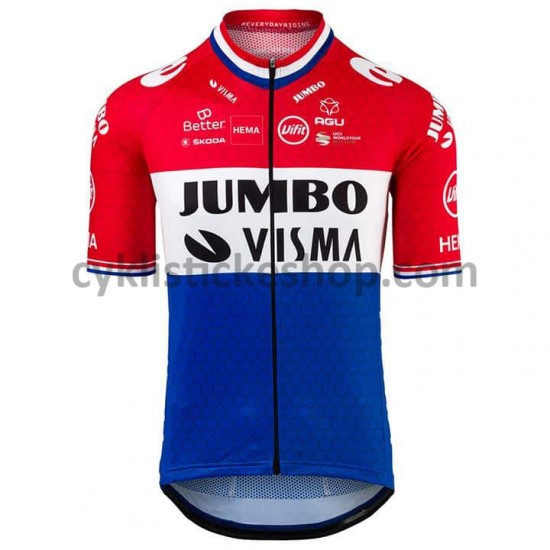 Cyklistický BIB Komplet 2021 Team Jumbo-Visma M004