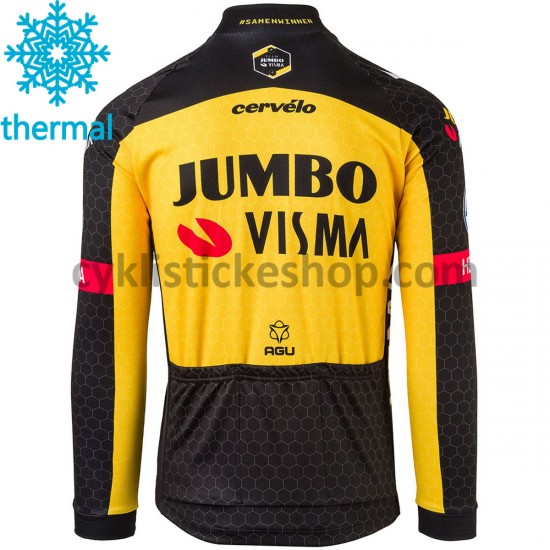 Thermo Cyklistický Dres 2021 Team Jumbo-Visma M005