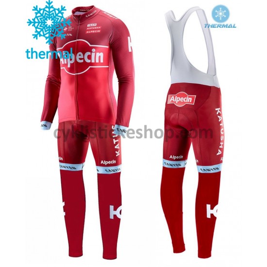 Cyklistický Bib Thermo Set 2017 Team Katusha-Alpecin M001