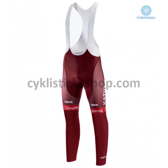 Thermo Cyklistické Kalhoty Bib 2018 Team Katusha Alpecin M001