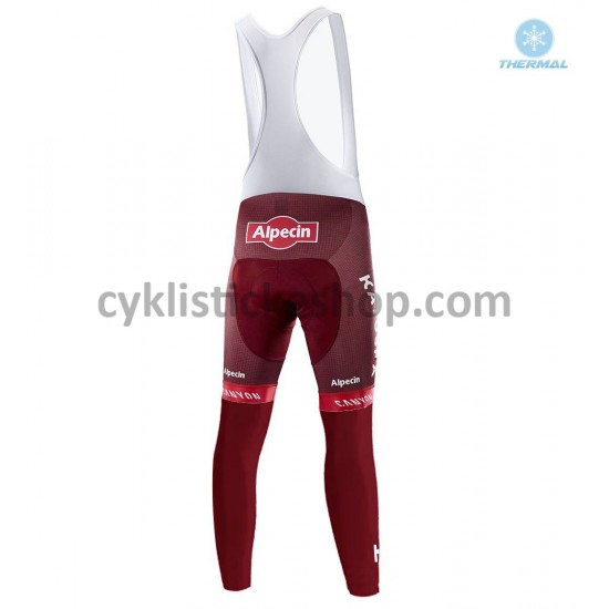 Thermo Cyklistické Kalhoty Bib 2018 Team Katusha Alpecin M001