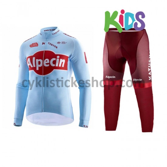 Cyklistický Set 2019 Team Katusha Alpecin Dětský M001