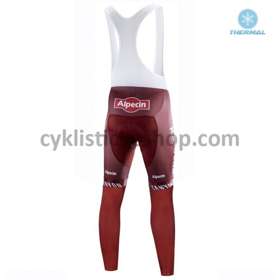 Thermo Cyklistické Kalhoty Bib 2019 Team Katusha Alpecin M001