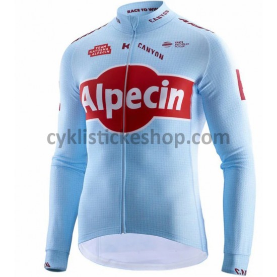 Cyklistický Dres s Dlouhými Rukávy 2019 Team Katusha Alpecin M001