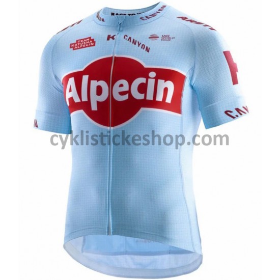 Cyklistický Dres s Krátkým Rukávem 2019 Team Katusha Alpecin M001