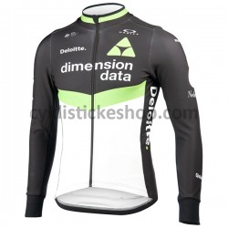 Cyklistický Dres s Dlouhými Rukávy 2017 Dimension Data M001