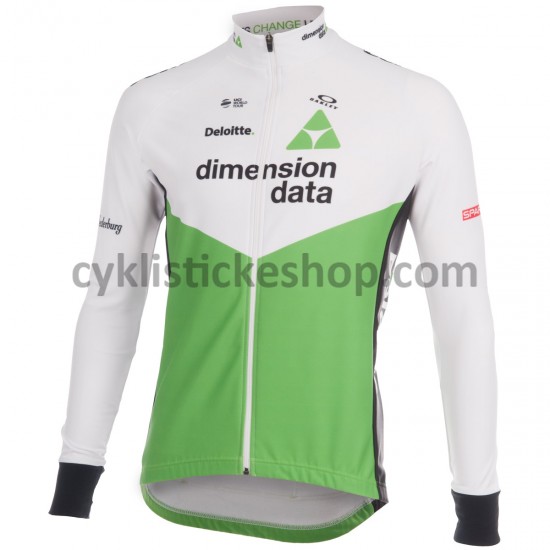 Cyklistický Dres s Dlouhými Rukávy 2018 Dimension Data M001