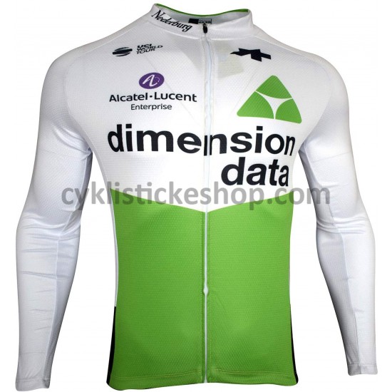Cyklistický Dres s Dlouhými Rukávy 2019 Dimension Data M001